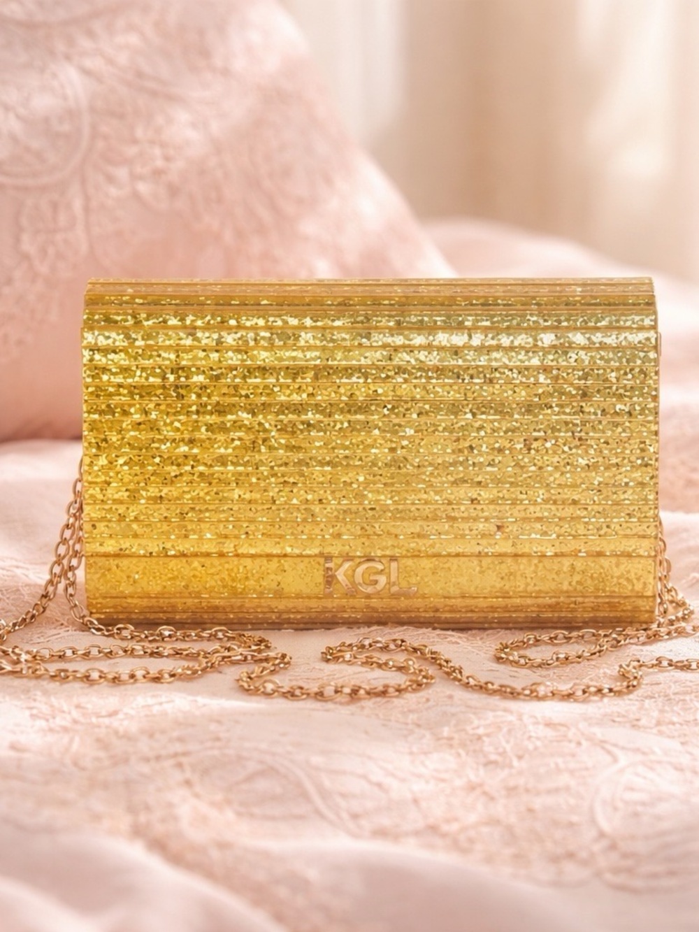 NIB KURT GEIGER BRIXTON LOCK PARTY BAG - Picture 12 of 15